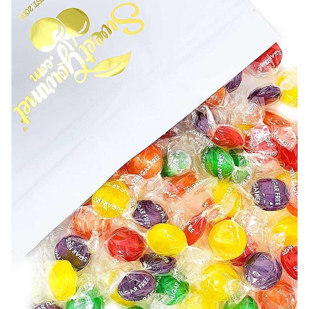 SweetGourmet Sugar Free Assorted Fruit Disks Bulk Hard Candy 3