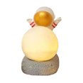 thumbnail image 4 of Spaceman Moon Night Light, Soft Beautiful Comfortable Warm Lighting Spaceman Moon Night Lamp  For Office, 4 of 8