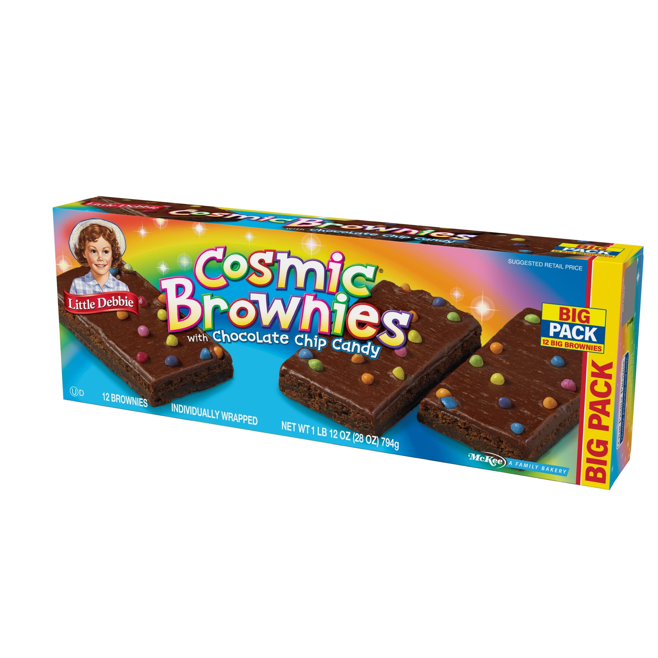 Snack Cakes, Little Debbie Big Pack COSMIC® Brownies