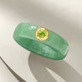 thumbnail image 5 of Ross-Simons Jade and .30 Carat Peridot Ring With 14kt Yellow Gold, Women's, Adult, 5 of 7