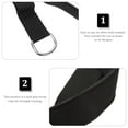 thumbnail image 4 of FESTFENDS Pull Down Training Rope Ropes For Exercises Black Polyester Ribbon Rope Lat Pull Downs 1Pack, 4 of 7