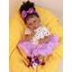 thumbnail image 3 of HOOMAI Lifelike Reborn Baby Dolls with Soft Body African American Realistic Girl Doll 22.8 Inch Best Birthday Gift Set, 3 of 5