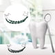 thumbnail image 4 of Soporte Metal Dental Dientes Temporal para () Verde, 4 of 9