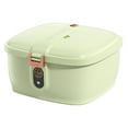 thumbnail image 1 of Toystoory Contenedor de almacenamiento de arroz no tóxico PP, contenedor de almacenamiento de alimentos resistente a impactos, inodoro, Almacenamiento y organización del hogar Verde claro 5 kilos, 1 of 6
