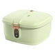 thumbnail image 1 of Contenedor de almacenamiento de arroz Cateissary PP resistente a impactos 5 kilos verde claro, 1 of 6