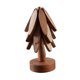 thumbnail image 4 of 3 manteles de madera para mesa, protectores de mesa, centros de mesa resistentes al calor color nogal, 4 of 9