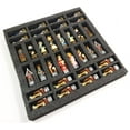 thumbnail image 5 of Cats Vs Dogs Animal Painted Chess Set With 17" Rustic Color Board, 5 of 8