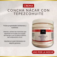 thumbnail image 2 of Crema Concha Nácar con Tepezcohuite Corporal Y Facial 1 Kilo VA, 2 of 3