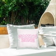 thumbnail image 3 of Stupell Industries Pastel Pink Gaming Zone Design by Yass Naffas Designs Outdoor Printed Pillow, 3 of 6