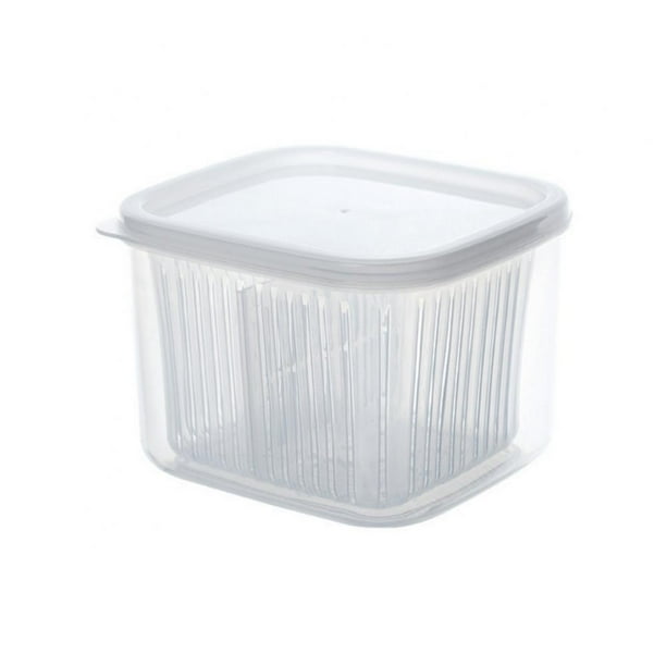 Berry Keeper Box Containers,Drain Fresh Box Can be Spliced and Drained