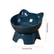thumbnail image 3 of Cuenco elevado para perros y gatos con soporte de cuello a 15° - Plato inclinado para comida antiasfixia para razas de cara plana, base antideslizante con peso, cuenco fácil de limpiar, 3 of 6