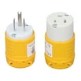 thumbnail image 1 of Plug and Socket Set, Electrical Plug Connector Set 12AWG 15A Strong Conductivity Compact  for Camping Or RV Trips, 1 of 7