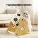 thumbnail image 5 of Pelota rascadora de sisal para gatos con rueda giratoria | Resistente al desgaste y no suelta pelo | Juguete de cuerda de sisal y algodón natural para escalar y entretenerse, 5 of 6