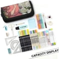 thumbnail image 5 of Spirited Away Big Capacity Pencil Case, Large Storage Pencil Pouch Pen Case Bag with Zipper, Pencil Case for Office Supplies, 5 of 8