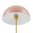 thumbnail image 6 of Modway Ideal 1-Light Modern Metal Table Lamp in Pink/Satin Brass, 6 of 8