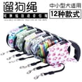 thumbnail image 3 of Pet Automatic Retractable Dog Tractor High-Quality Reflective Webbing Automatic Retractable Lead Rope Multi-Color Optional ShopWise Round, 3 of 17