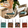 thumbnail image 6 of XINGAG Seat Cushion, Boho Chair Cushion for Dining Chairs, Square Chair Pad with Fixing Ties, Non Decorative Seat Pad for Indoor Dining Kitchen Household Chairs, 6 of 6