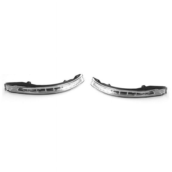 2 Pcs for R 2011 2012 2013 2014 2015 Side Rearview Mirror Turn Light Signal Blink Flash Lamp, Left & Right