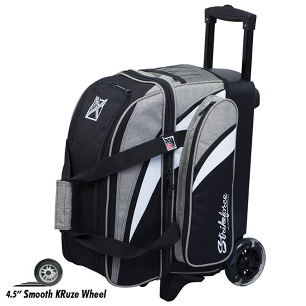 KR Cruiser Smooth Double Roller Bowling Bag Stone