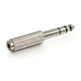 thumbnail image 2 of C2G 6.3mm (1/4in) Stereo Male to 3.5mm Stereo Female Adapter (TAA Compliant, 2 of 4
