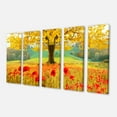 thumbnail image 2 of Designart - Bel Arbre Jaune d'Automne - Impression sur Toile Florale, 2 of 3