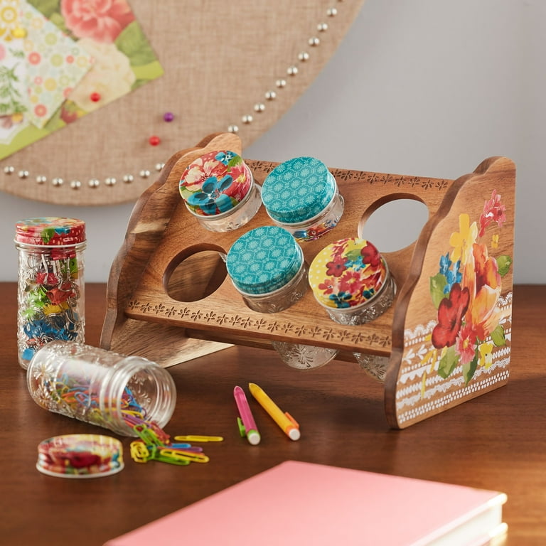Pioneer woman spice online rack with jars