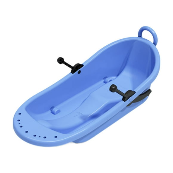 koolsoo Snow Sled Ski Board Grass Sliding Board Snowboard Sandboarding Sledge Family Blue