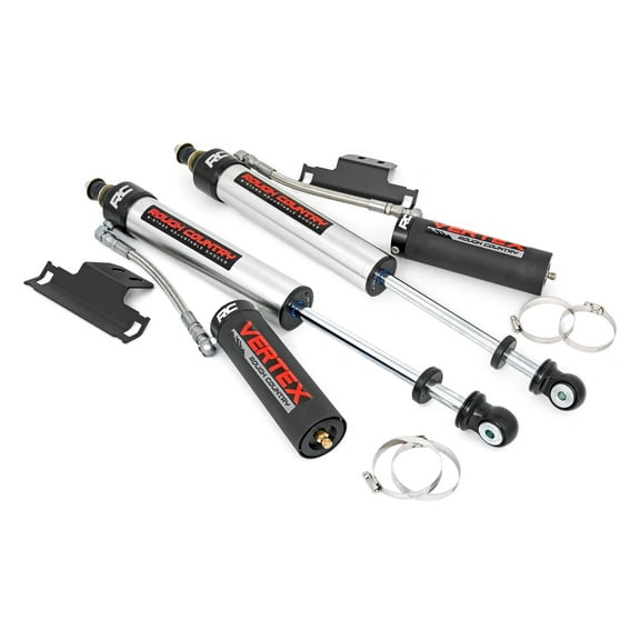 Rough Country 3" Rear Vertex Reservoir Shocks for 2005-2023 Tacoma - 699010