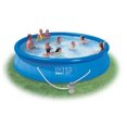 thumbnail image 4 of Intex Piscine hors-Sol 15 Pieds x 33 Pouces Easy Ensemble & Pompe 530 GPH (2 Pack), 4 of 9