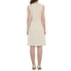 thumbnail image 3 of VESTIDO A-LINE SIN MANGAS DE TWEED CON CUELLO REDONDO HASTA LA RODILLA M BEIGE, 3 of 4