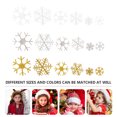 thumbnail image 2 of Snowflake Patches for Decoration Assorted Colors Fabric Material Great for Clothes Applique 18 Pieces, 2 of 9