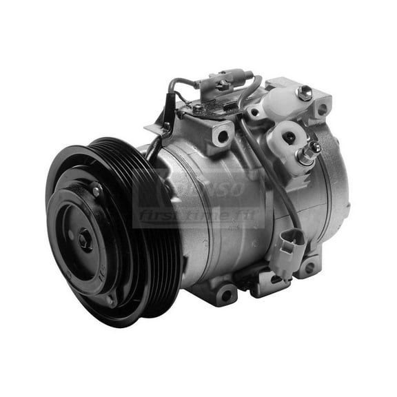 Denso 471-1342 New Compressor with Clutch Fits select: 2002-2006 TOYOTA CAMRY, 2002-2006 LEXUS ES