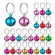 thumbnail image 1 of 24PCS Colgantes de campana para collar de perro o gato, campana de gato de metal de 14 mm, campanas adorables para perros gato, colgantes de campana para mascotas, campanas de Navidad, 1 of 4