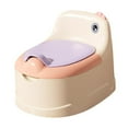 thumbnail image 4 of Orinal para bebé, orinal para bebé con cepillo limpio, orinal doméstico interior, orinal con fondo antideslizante encantador para niños, niños y niñas rosa, 4 of 8