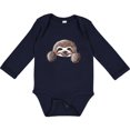 thumbnail image 3 of Inktastic Kiniart Sloth Boys or Girls Long Sleeve Baby Bodysuit, 3 of 5