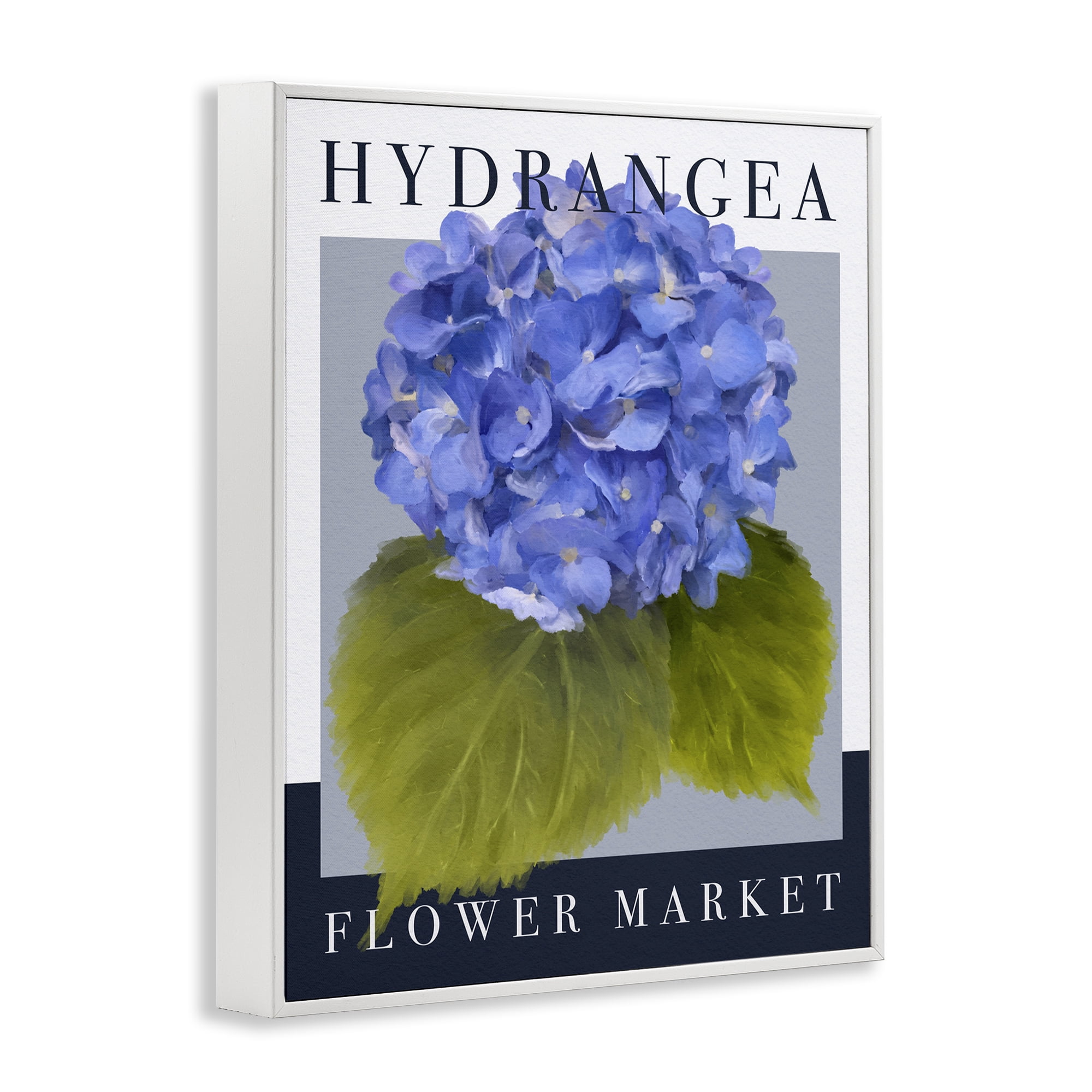 Stupell Industries Hydrangea Flower Market White Framed Giclee Art, design by Jennifer Stith