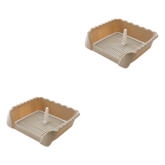 Methold Pet Cat Training Toilet Tray Detachable Toilet Dogs for Indoor Type5 NO5