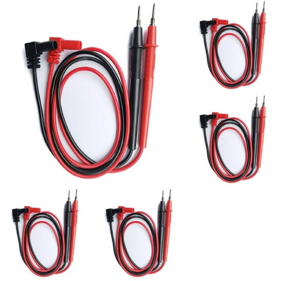 5Pair-Pair of Universal Electronic Multimeter Test Leads Kit Digital Multimeter Test Porbes Wire Pen