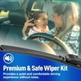 thumbnail image 3 of Rear Windshield Wiper for Chevrolet Equinox 2018-2023 (Not for Equinox EV), Streak-free OEM Back Wipers Blades, 12" Window Blade Replacement Assembly, 3 of 7