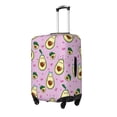 thumbnail image 2 of Easygdp Different Avocados Double-Sided Printed Elastic Suitcase Protective Cover,Invisible Zipper, Business Trip Luggage Cases,Washable And Resistant To Falling -Medium, 2 of 9