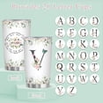 thumbnail image 6 of Personalized Initial V Tumbler: 20oz Monogrammed Coffee Mug – Unique Gift for Women on Birthday Mother's Day – Religious Christian Gift Personalized for Her, 6 of 6