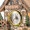 thumbnail image 4 of SHISUYAN Cuckoo Clock Wall Clock Handcrafted Traditional Clock Retro Bird House Clock, 4 of 9