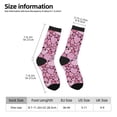 thumbnail image 2 of Fotbe Sweet Heart Calcetas Largas con Estampado para Hombre y Mujer – Calcetas de Compresión Transpirables y Elásticas, Viajar y Uso Diario Talla 5-11, 2 of 6