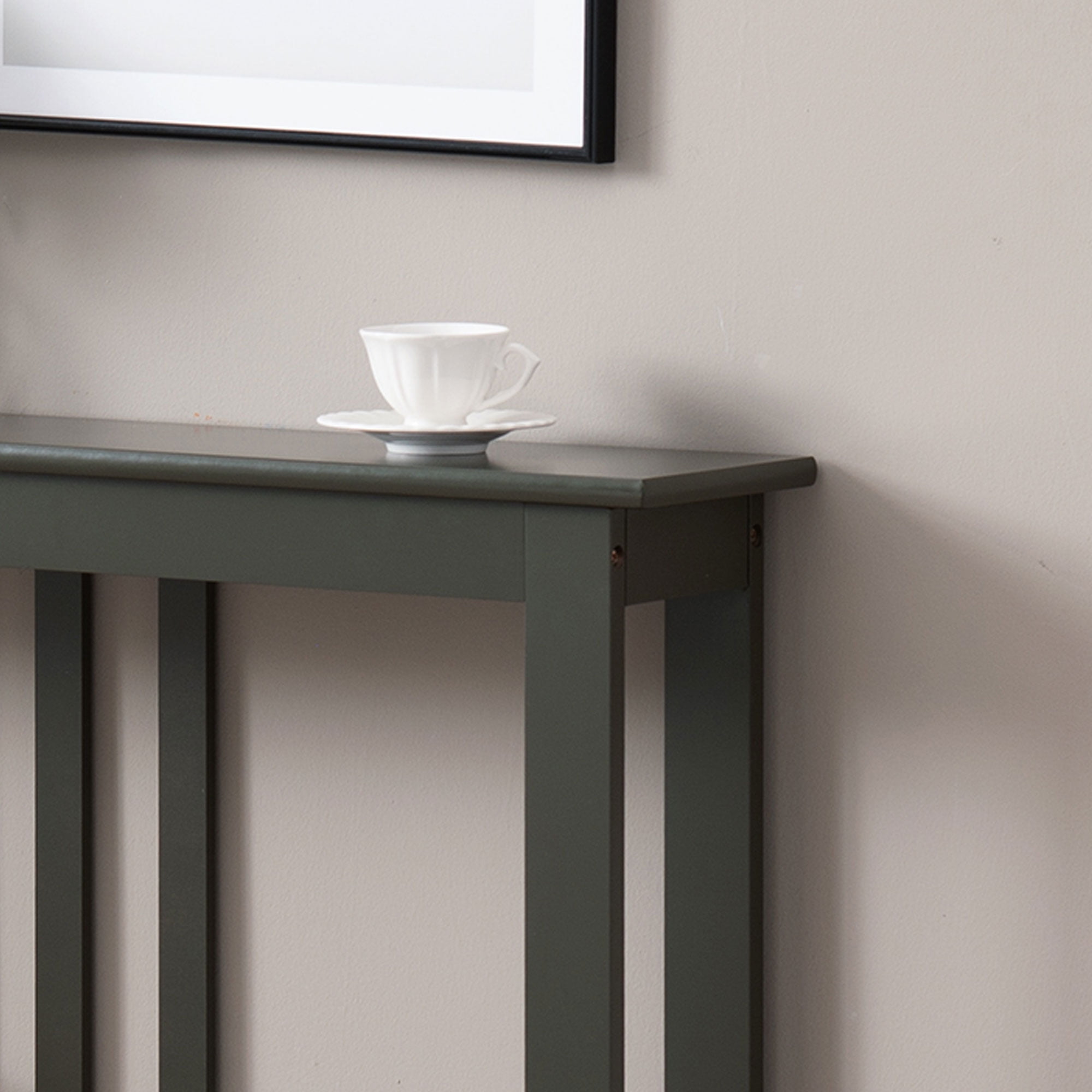 Kings Brand Furniture - Entryway Table - Narrow Console Table - Console Table with Storage - Hallway Decor - Wood Console Tables for Entryway - Narrow Console Sofa Side Table, Foyer -  Caviar