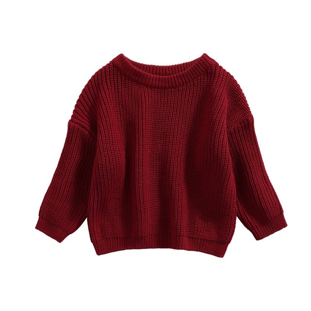 Suéter de punto de manga larga para bebés, ropa para niños y niñas, Tops de algodón para recién nacidos, 0-9M, Otoño, nuevo