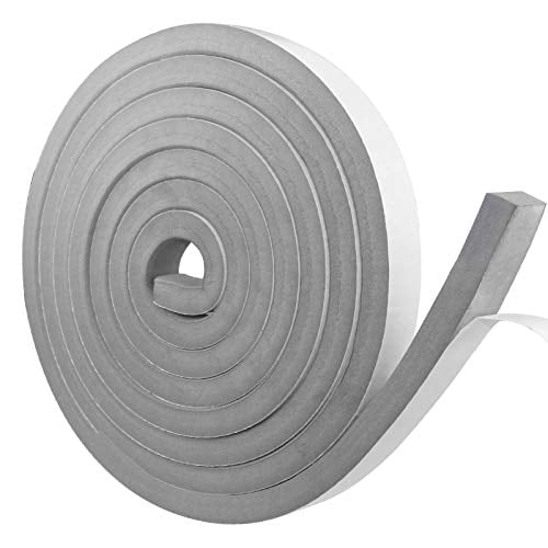 Foam Insulation Tape Self Adhesive Weather Stripping Door Seal Strip For Doors And Windows Sliding Air Conditioning Hvac Sound Proof Dust Cooling 1in X 3 4in 16 5f Com Foam Insulation Tape Self Adhesive, Sliding Door Dust Seal