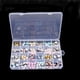 thumbnail image 3 of Fasiaou 1Pack 24 Grids Plastic Organizer Box,Clear Beads Organizers Storage Box with Fixed Dividers,Acrylic Organizers Box for Jewelry,Beads,Earrings, Art DIY, Craft, 3 of 5