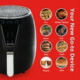 thumbnail image 5 of Aria 5Qt Air Fryer Toxin-Free and 8-In-1 Cooking Presets with Recipe Book, 5 of 8