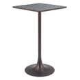 thumbnail image 3 of Spot Bar Table Black & Bronze, 3 of 6