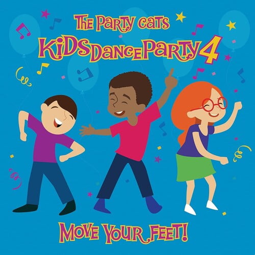 The Party Cats - Kids Dance Party 4: Move Your Feet! - Kids & Family - CD